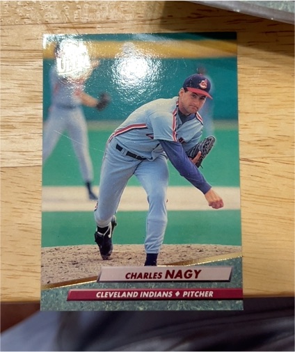 1992 Fleer Ultra #323 Charles Nagy — front