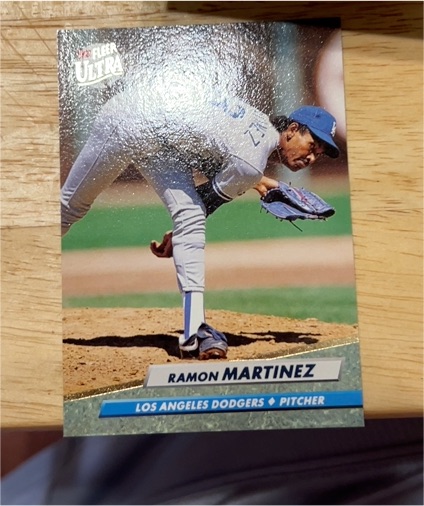 1992 Fleer Ultra #495 Ramon Martinez — front