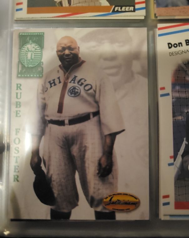 1994 Ted Williams #105 Rube Foster Chicago American Giants — front