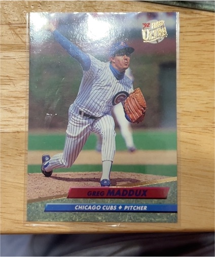 1992 Fleer Ultra #178 Greg Maddux — front