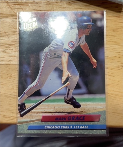1992 Fleer Ultra #175 Mark Grace — front