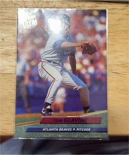 1992 Fleer Ultra #162 Tom Glavine — front