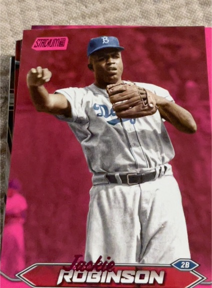 2024 Topps Stadium Club #28 Jackie Robinson — front