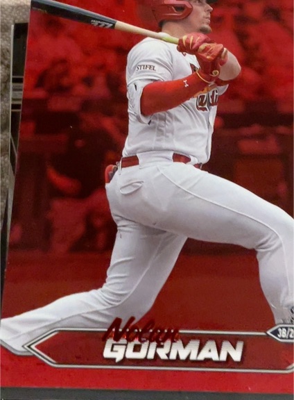2024 Topps Stadium Club #277 Nolan Gorman — front