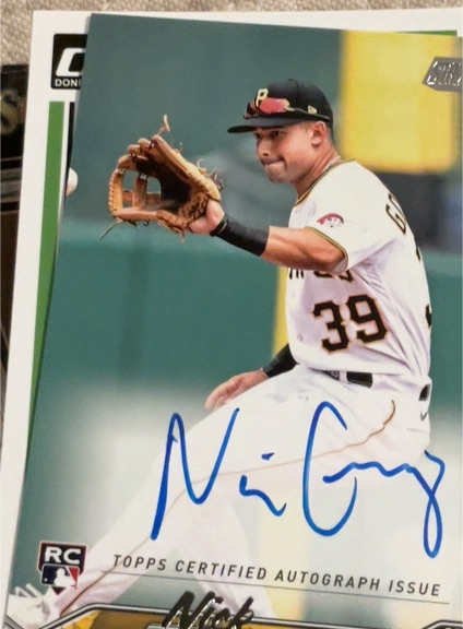 2024 Topps Stadium Club #SCBA-NG Nick Gonzales — front