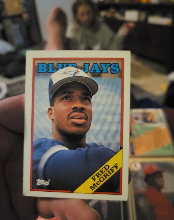 1988 Topps #463 Fred McGriff — front