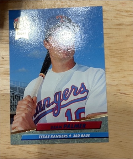 1992 Fleer Ultra #137 Dean Palmer — front