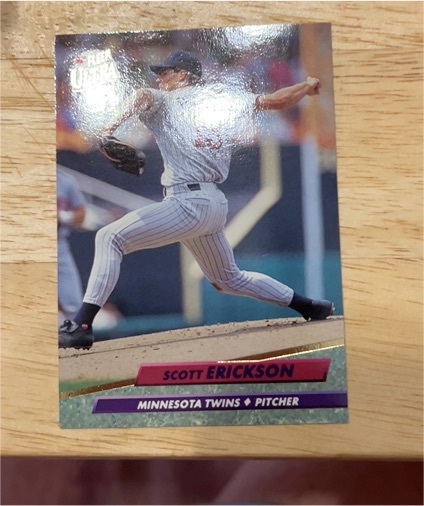 1992 Fleer Ultra #90 Scott Erickson — front