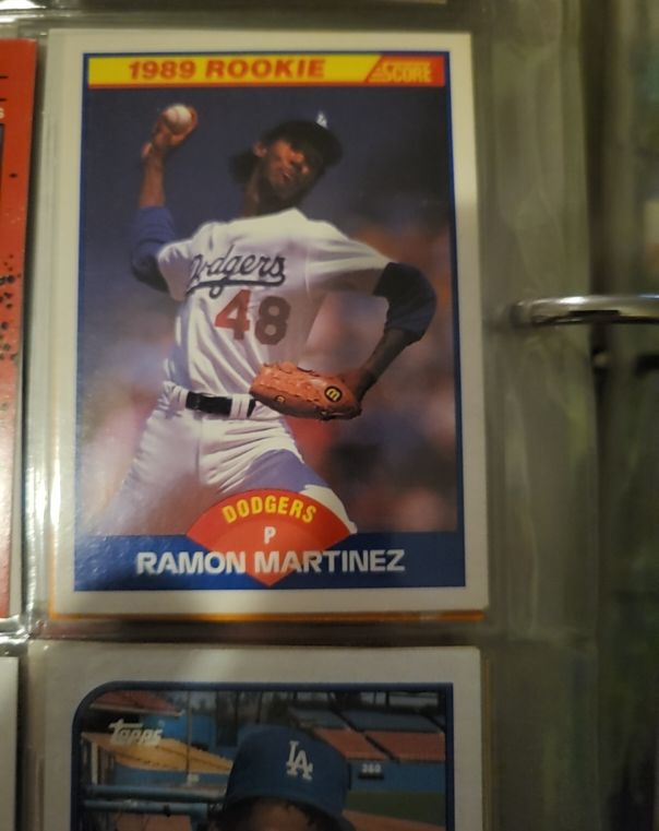 1989 Score #635 Ramon Martinez — front