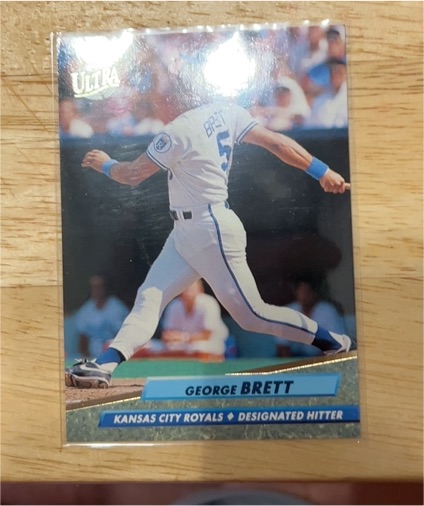 1992 Fleer Ultra #68 George Brett — front