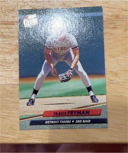 1992 Fleer Ultra #60 Travis Fryman — front