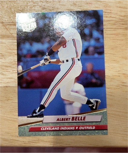 1992 Fleer Ultra #47 Albert Belle — front