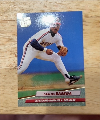 1992 Fleer Ultra #48 Carlos Baerga — front