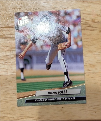 1992 Fleer Ultra Donn Pall — front