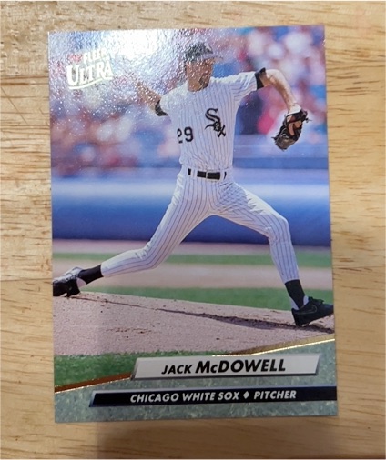 1992 Fleer Ultra #40 Jack McDowell — front