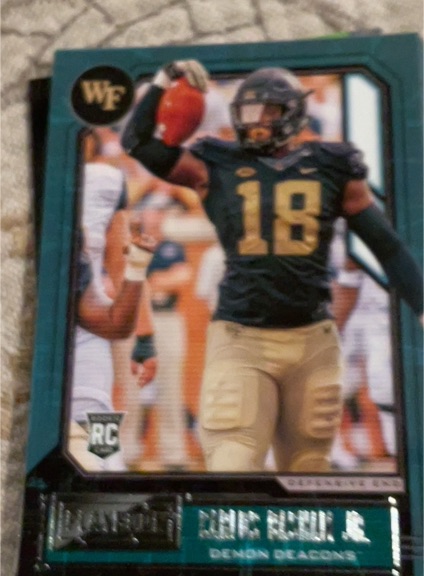 2021 Panini Chronicles Draft Picks Playbook #329 Erick All Jr. — front