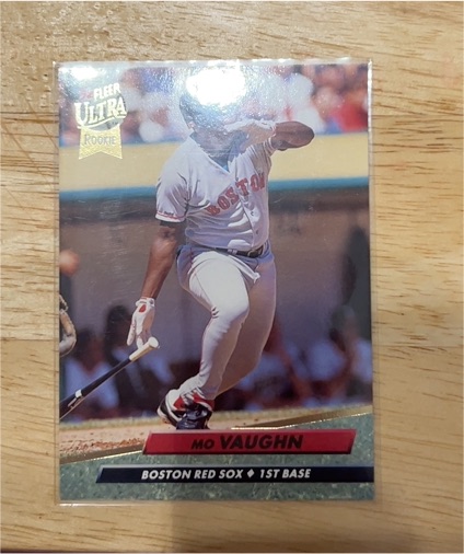 1992 Fleer Ultra #23 Mo Vaughn — front