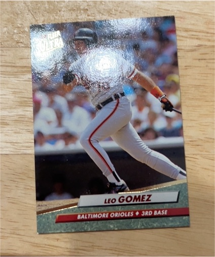 1992 Fleer Ultra #143 Leo Gomez — front