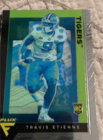 2021 Panini Chronicles Draft Picks Flux #242 Travis Etienne Jr. — front