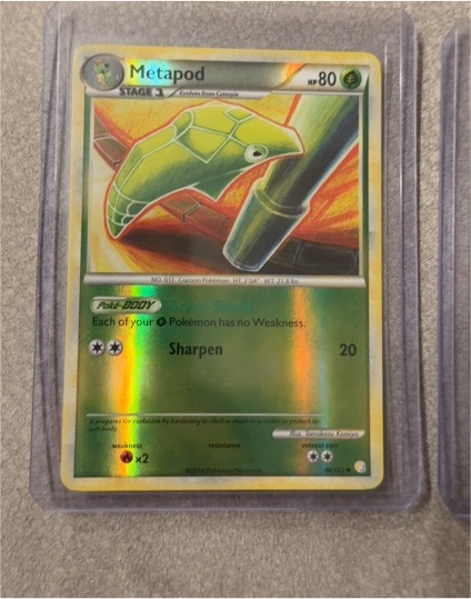 2010 Pokémon HeartGold & SoulSilver #46 Metapod — front