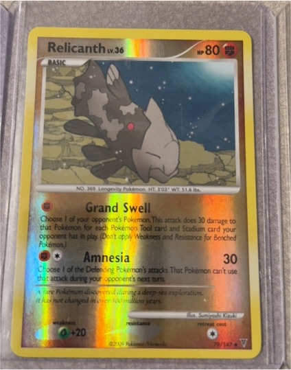 2009 Platinum Supreme Victors #79 Relicanth — front