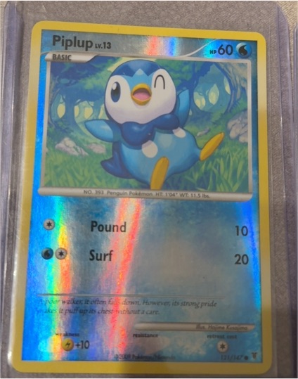 2009 Pokémon Supreme Victors #121 Piplup — front