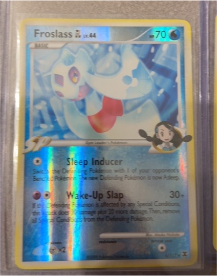 2009 Pokemon Platinum Rising Rivals #6 Froslass GL — front