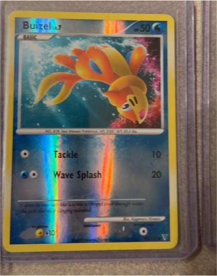 2009 Pokémon Platinum Supreme Victors #92 Buizel — front