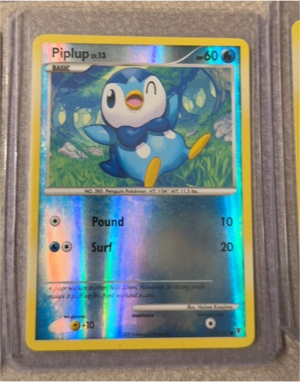 2009 Pokémon Supreme Victors #121 Piplup — front
