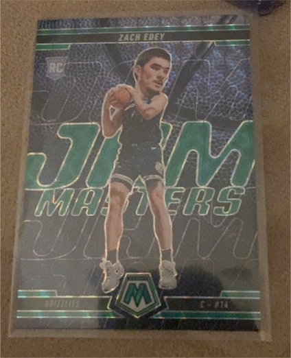 2024-25 Panini Mosaic Jam Masters #314 Zach Edey — front