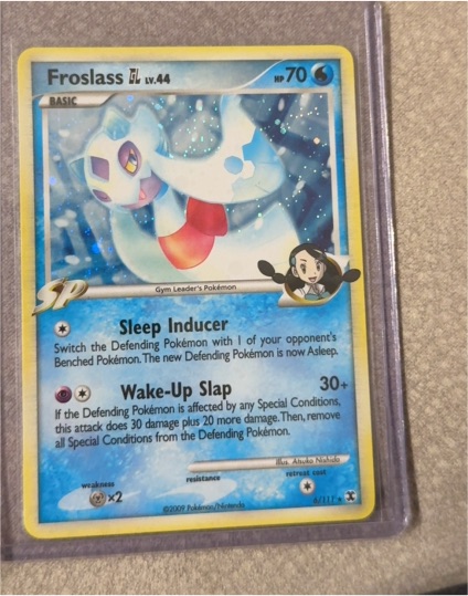 2009 Pokémon Platinum Rising Rivals #6 Froslass GL — front