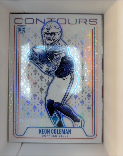 2024 Panini Phoenix Contours #CON-KCN Keon Coleman — front
