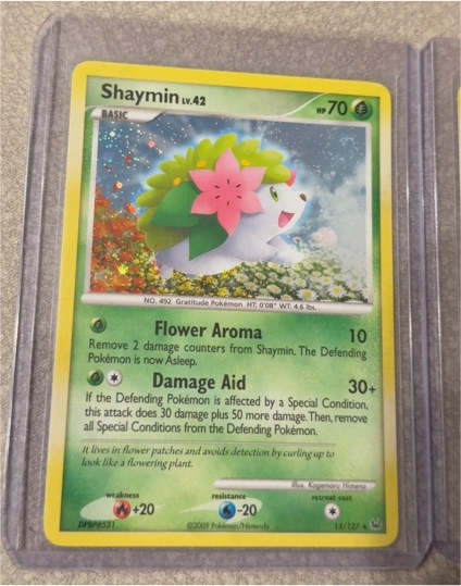 2009 Pokémon Platinum #14 Shaymin — front