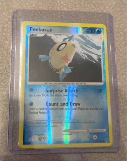 2009 Pokémon Supreme Victors #104 Feebas — front