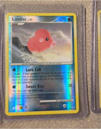 2009 Pokemon Platinum #35 Luvdisc — front