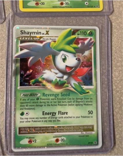 2009 Pokemon DP39 Shaymin LV.X — front