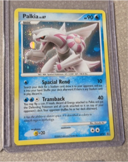 2008 Pokémon Black Star Promo #DP27 Palkia — front