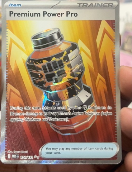2022 Pokémon TCG Mega Evolution #174 Premium Power Pro — front
