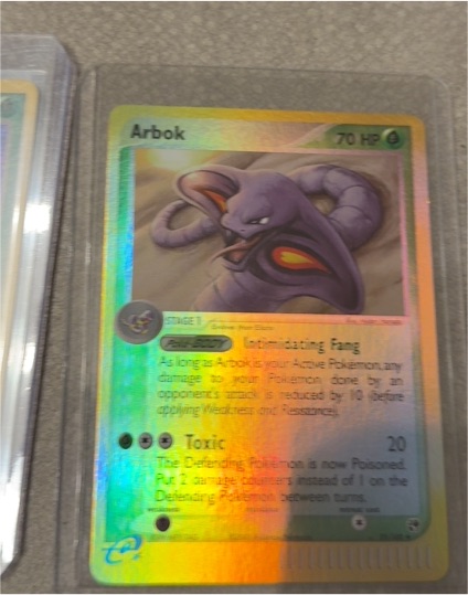 2003 Pokémon EX Sandstorm #29 Arbok — front