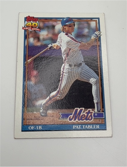 1991 Topps #433 Pat Tabler — front
