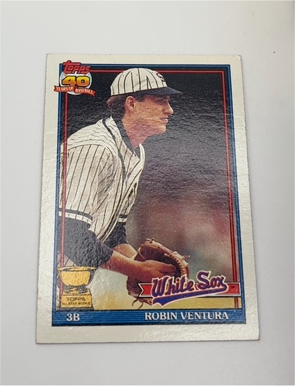 1991 Topps #461 Robin Ventura — front