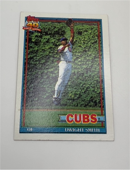 1991 Topps #463 Dwight Smith — front