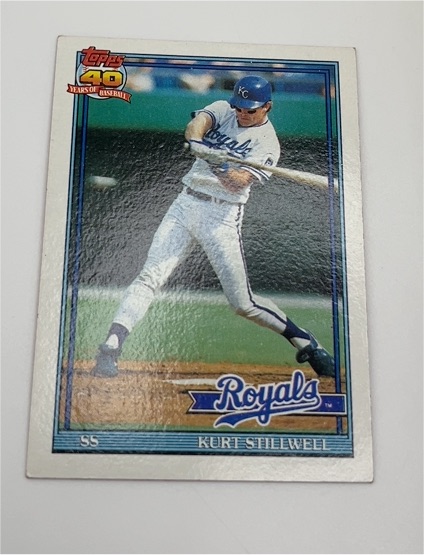 1991 Topps #478 Kurt Stillwell — front