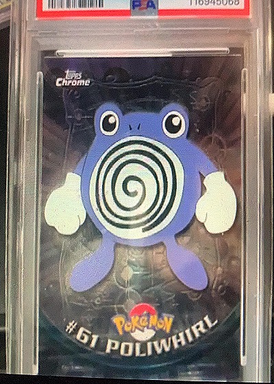 2000 Topps Chrome #61 Poliwhirl — front