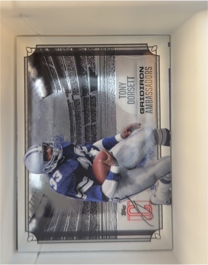 2024 Topps Signature Class #GA-28 Tony Dorsett Gridiron Ambassadors — front