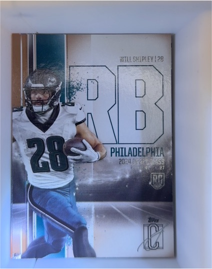 2024 Topps Signature Class #167 Will Shipley — front