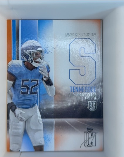 2024 Topps Signature Class #192 James Williams — front