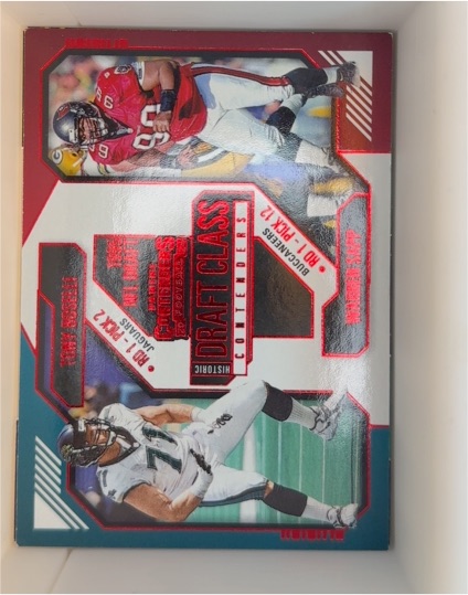 2024 Panini Contenders #22 Aaron Rodgers / DeMarcus Ware Historic Draft Class — front
