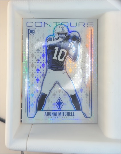 2024 Panini Phoenix Contours #CON-AML Adonai Mitchell — front