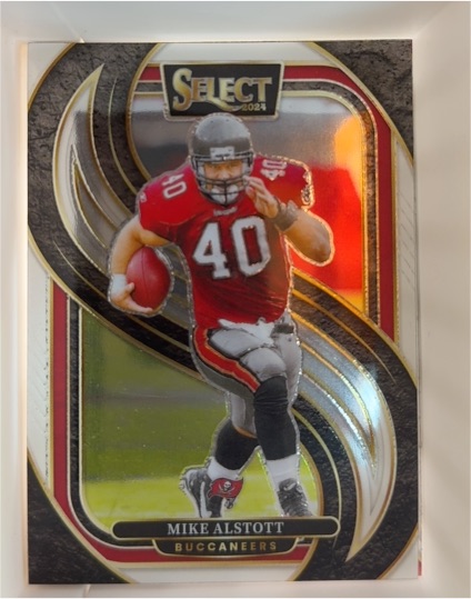 2024 Panini Select #183 Premier Level Mike Alstott Buccaneers — front